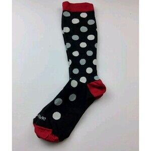 Javie 15-20mmHg Compression Socks Polka Dot Size M (W8.5-10, M6-9)